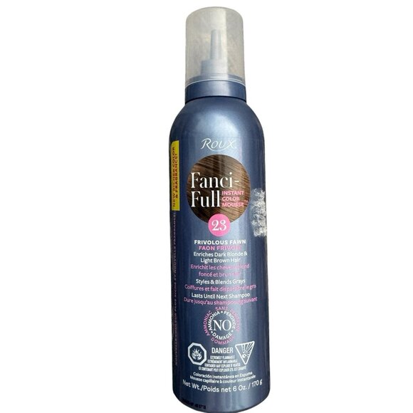Roux Fanci-Full Instant Color Mousse #23 Frivolous Fawn 6 Oz - Picture 1 of 2